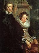 Jacob Jordaens A Young Married Couple oil on canvas